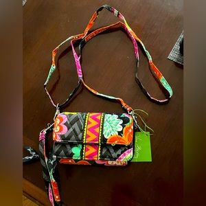 Vera Bradley crossbody wallet